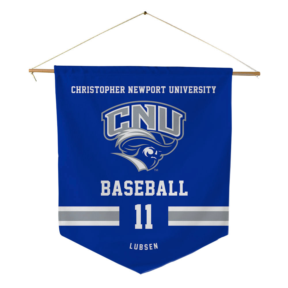 CNU - NCAA Baseball : Lincoln Lubsen - Pennant - 18" x 21"-0