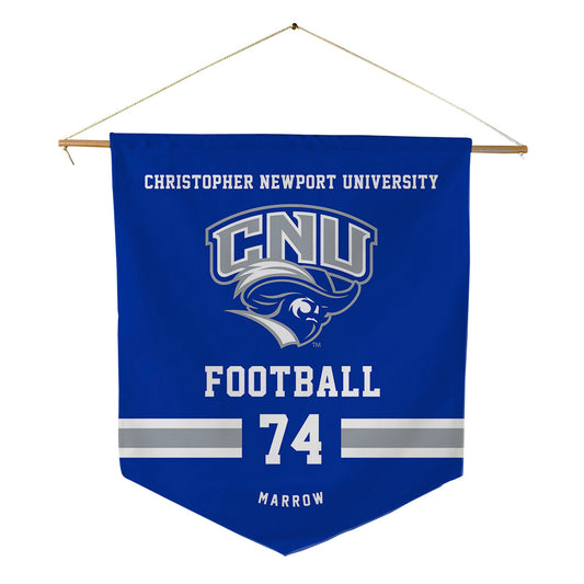 CNU - NCAA Football : Kashawn Marrow - Pennant - 18" x 21"-0