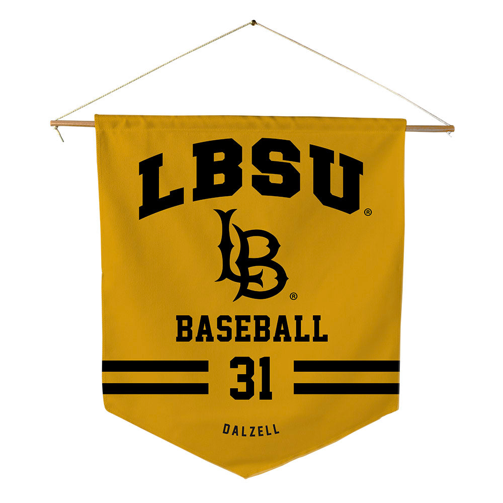 LBSU - NCAA Baseball : Tristan Dalzell - Pennant - 18" x 21"-0