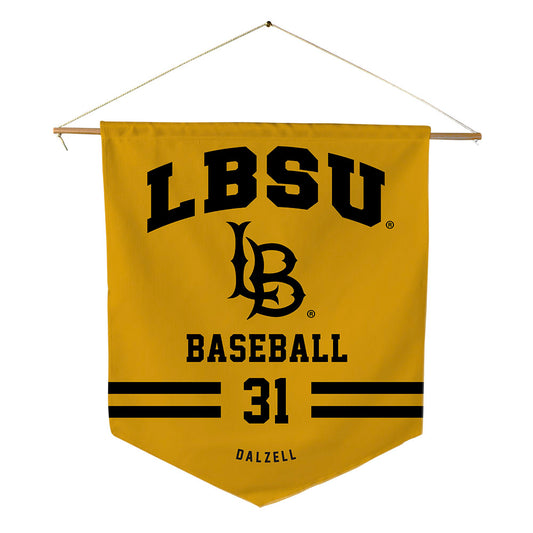 LBSU - NCAA Baseball : Tristan Dalzell - Pennant - 18" x 21"-0