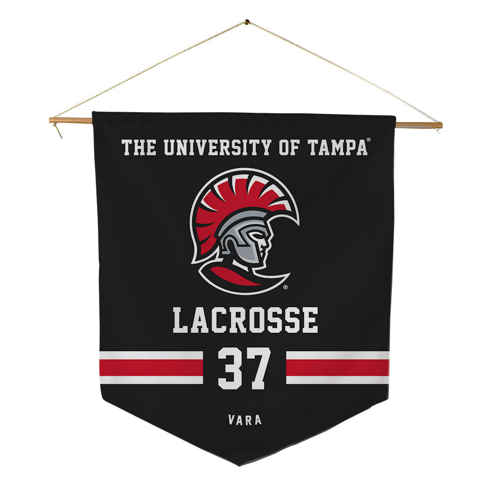 Tampa - NCAA Men's Lacrosse : Matthew Vara - Pennant - 18" x 21"-0