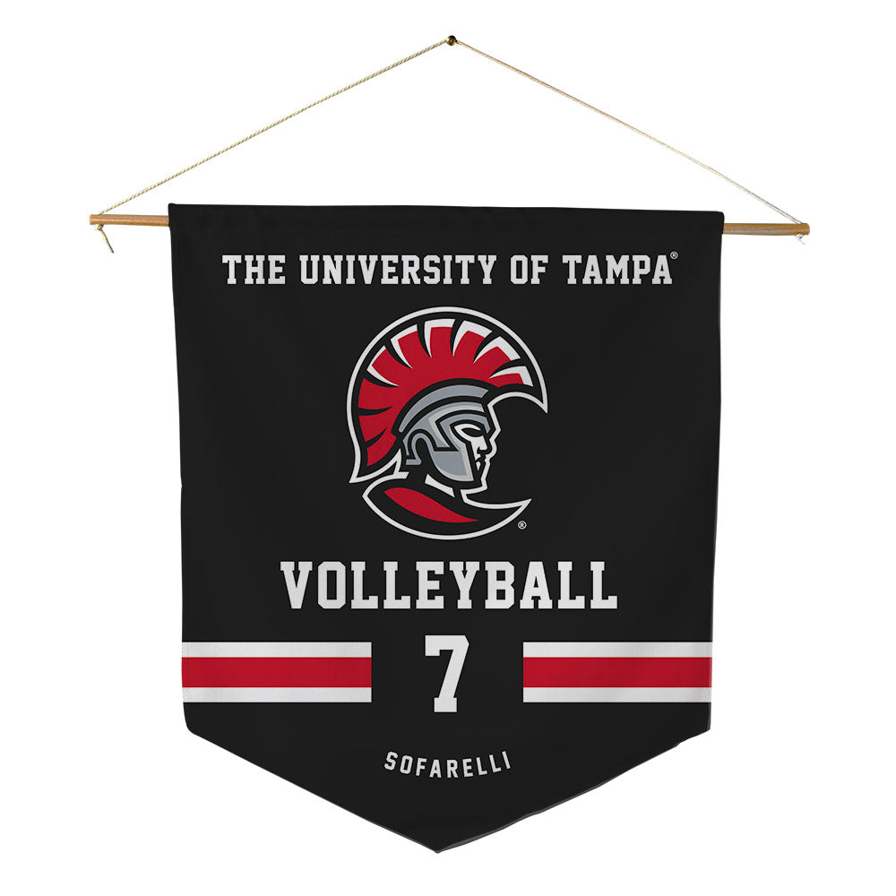 Tampa - NCAA Women's Volleyball : Madison Sofarelli - Pennant - 18" x 21"-0