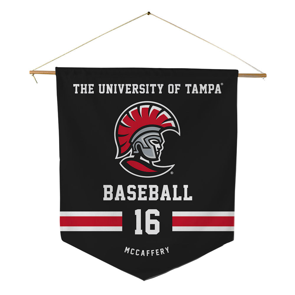 Tampa - NCAA Baseball : Dennis McCaffery - Pennant - 18" x 21"-0
