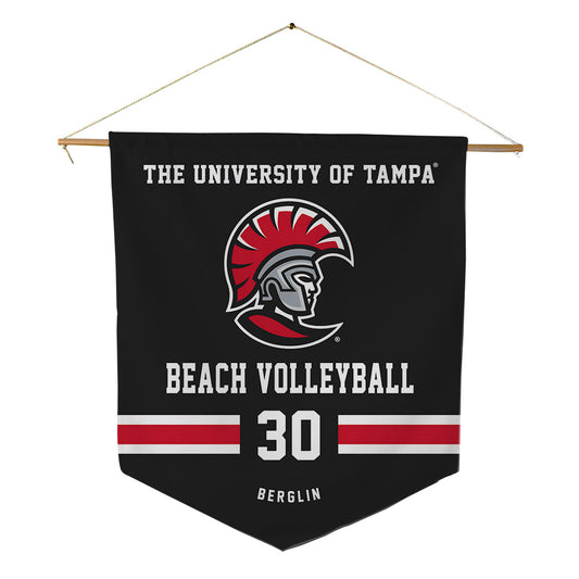 Tampa - NCAA Beach Volleyball : Jordan Berglin - Pennant - 18" x 21"-0