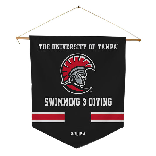 Tampa - NCAA Men's Swimming & Diving : Diego Dulieu - Pennant - 18" x 21"-0