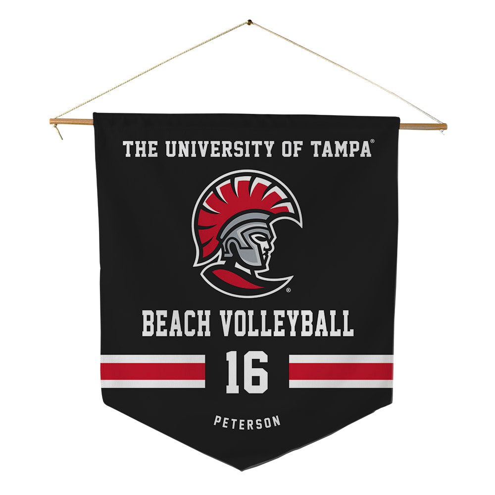 Tampa - NCAA Beach Volleyball : Hailey Peterson - Pennant - 18" x 21"-0