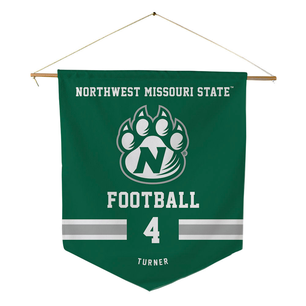 Northwest Missouri State - NCAA Football : Cael Turner - Pennant - 18" x 21"-0