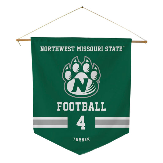 Northwest Missouri State - NCAA Football : Cael Turner - Pennant - 18" x 21"-0