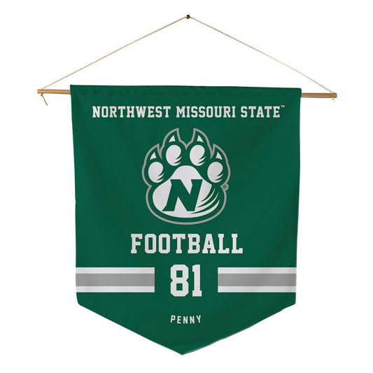 Northwest Missouri State - NCAA Football : Jermaine penny Penny - Pennant - 18" x 21"-0