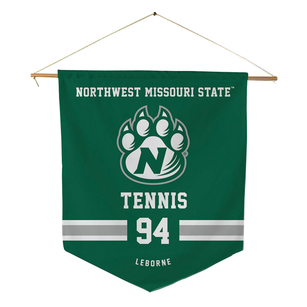 Northwest Missouri State - NCAA Men's Tennis : Antonin Leborne - Pennant - 18" x 21"-0