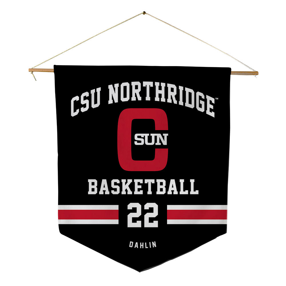 CSUN - NCAA Women's Basketball : Laini Dahlin - Pennant - 18" x 21"-0