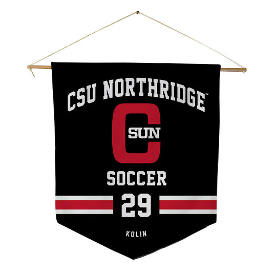 CSUN - NCAA Women's Soccer : Samantha Kolin - Pennant - 18" x 21"-0