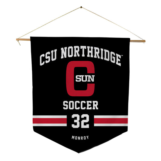 CSUN - NCAA Women's Soccer : Michelle Monroy - Pennant - 18" x 21"-0