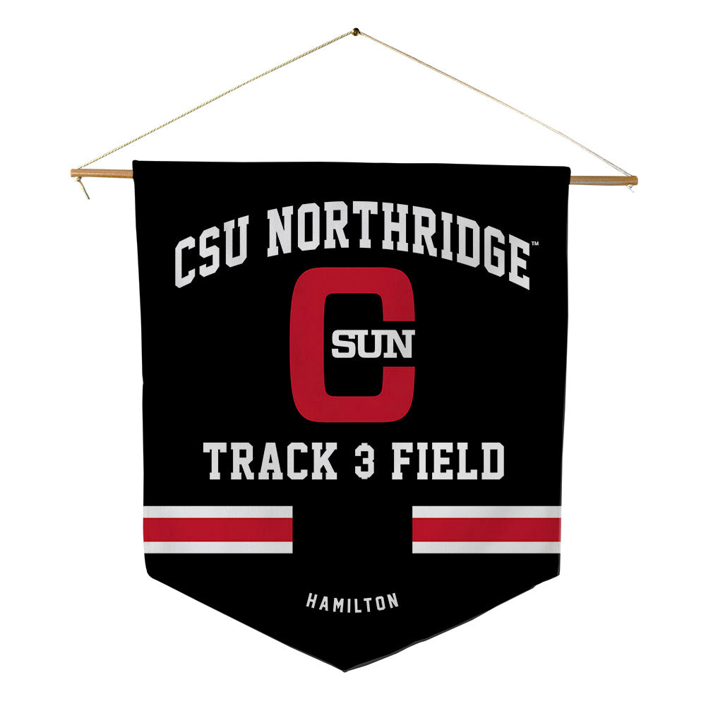CSUN - NCAA Women's Track & Field : Leann Hamilton - Pennant - 18" x 21"-0