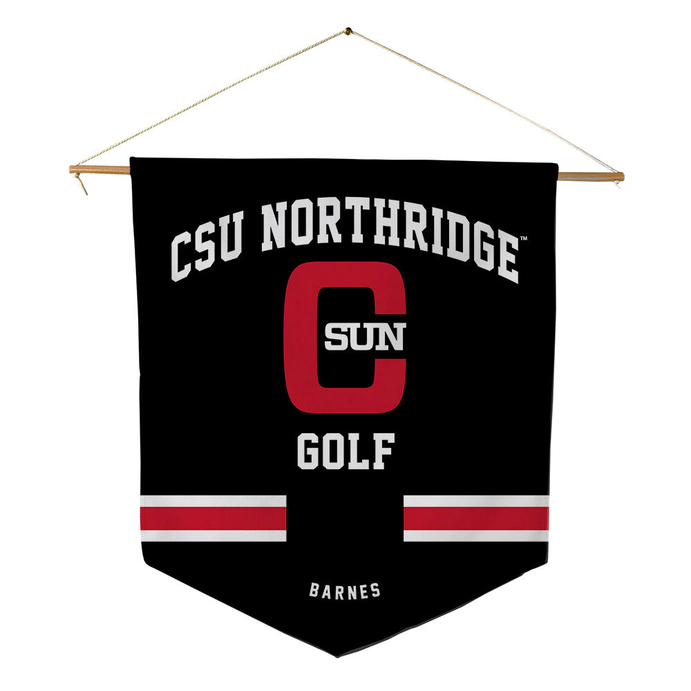 CSUN - NCAA Men's Golf : Bryson Barnes - Pennant - 18" x 21"-0