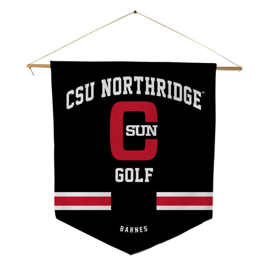 CSUN - NCAA Men's Golf : Bryson Barnes - Pennant - 18" x 21"-0
