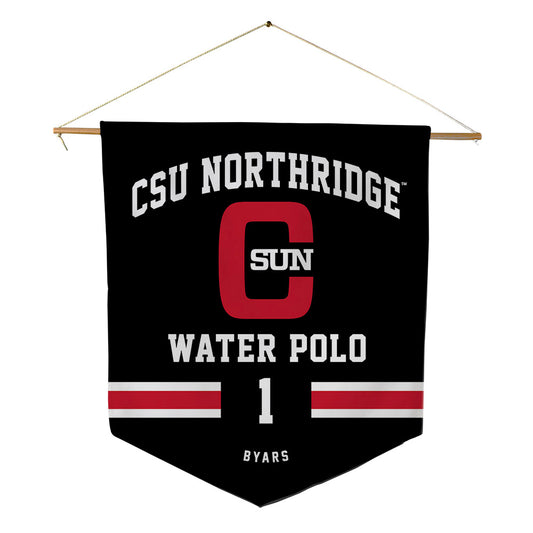 CSUN - NCAA Women's Water Polo : Marin Byars - Pennant - 18" x 21"-0
