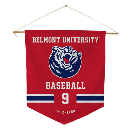 Belmont - NCAA Baseball : Cade Batchelor - Pennant - 18" x 21"-0