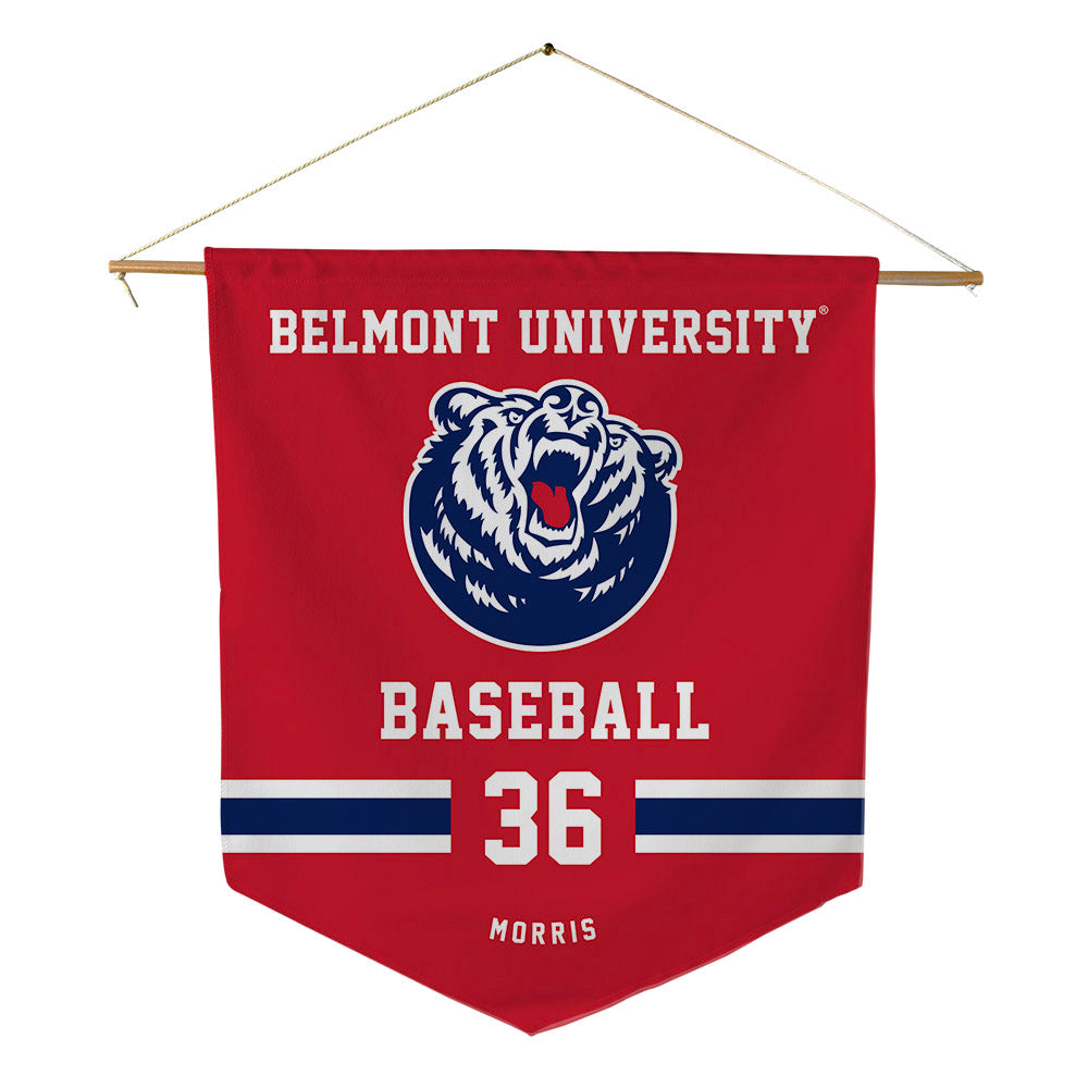 Belmont - NCAA Baseball : Lake Morris - Pennant - 18" x 21"-0