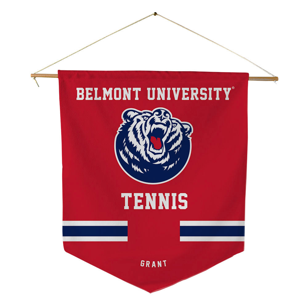 Belmont - NCAA Women's Tennis : Emma Grant - Pennant - 18" x 21"-0