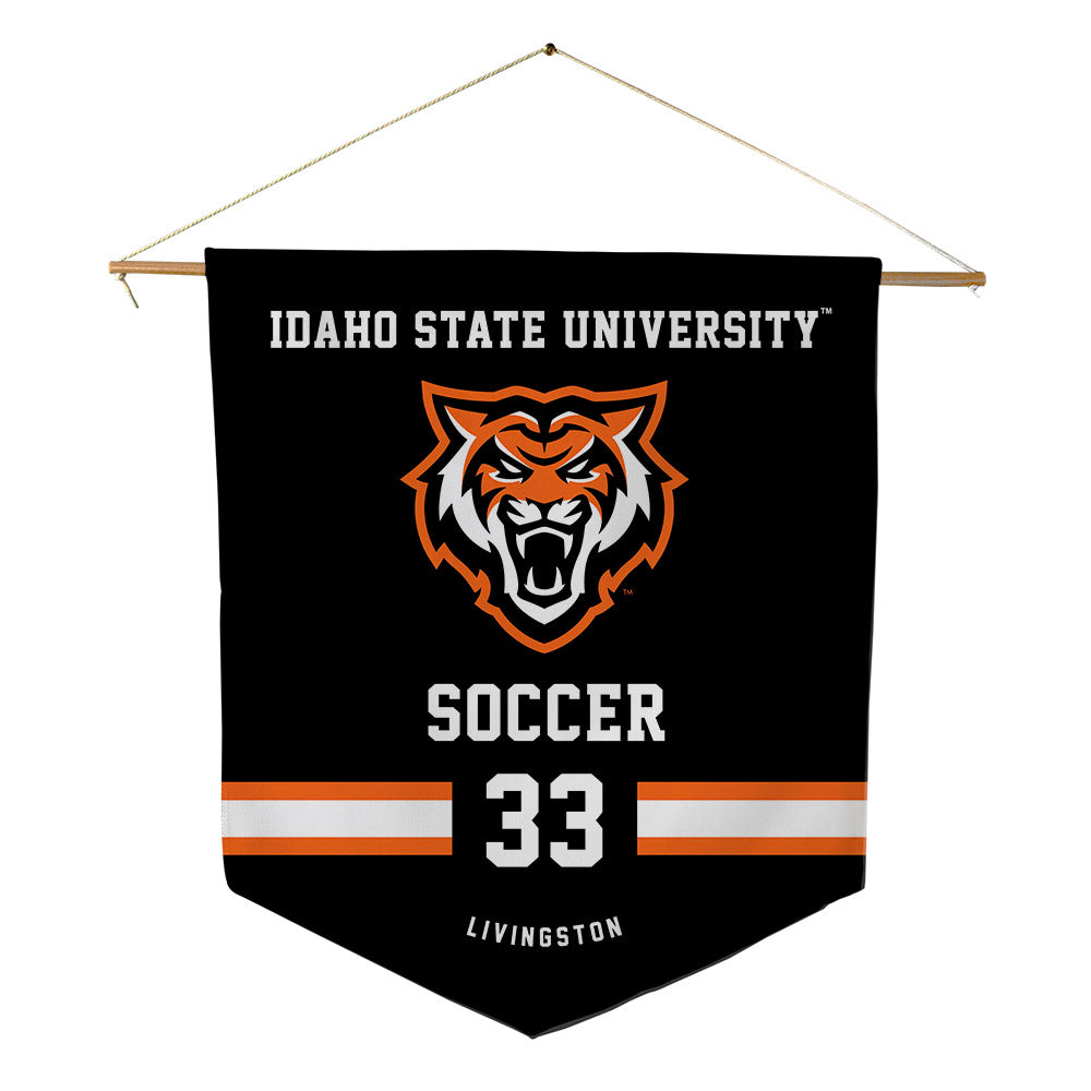 Idaho State - NCAA Women's Soccer : Tess Livingston - Pennant - 18" x 21"-0