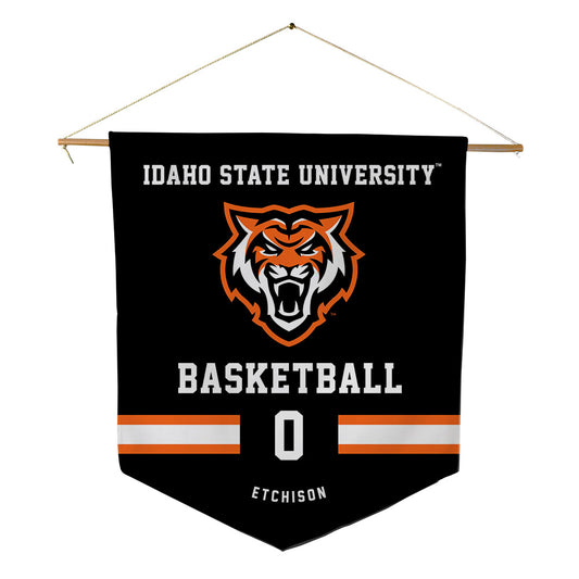 Idaho State - NCAA Men's Basketball : Gus Etchison - Pennant - 18" x 21"-0