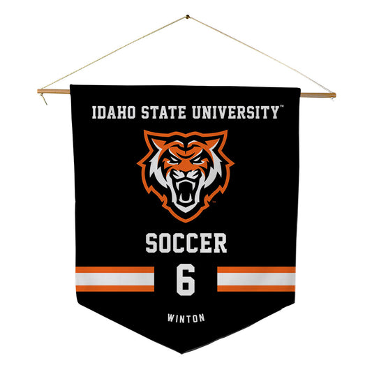 Idaho State - NCAA Women's Soccer : Isabella Winton - Pennant - 18" x 21"-0