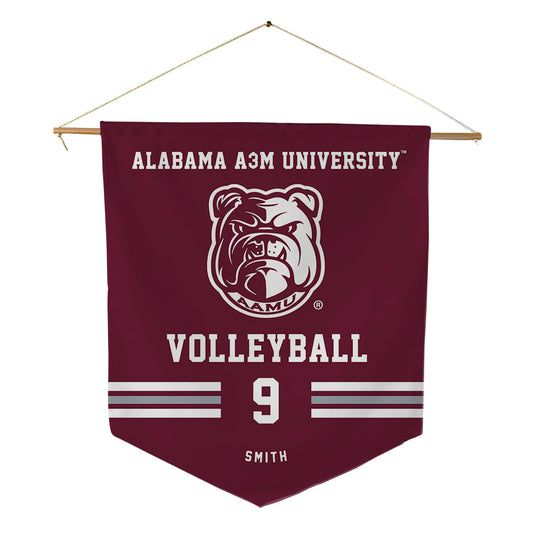 AAMU - NCAA Women's Volleyball : Kaydee Smith - Pennant - 18" x 21"-0