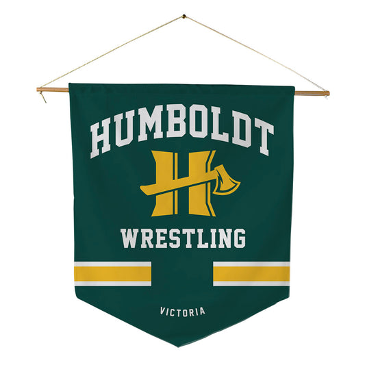 Humboldt State - NCAA Wrestling : Jayson Victoria - Pennant - 18" x 21"-0