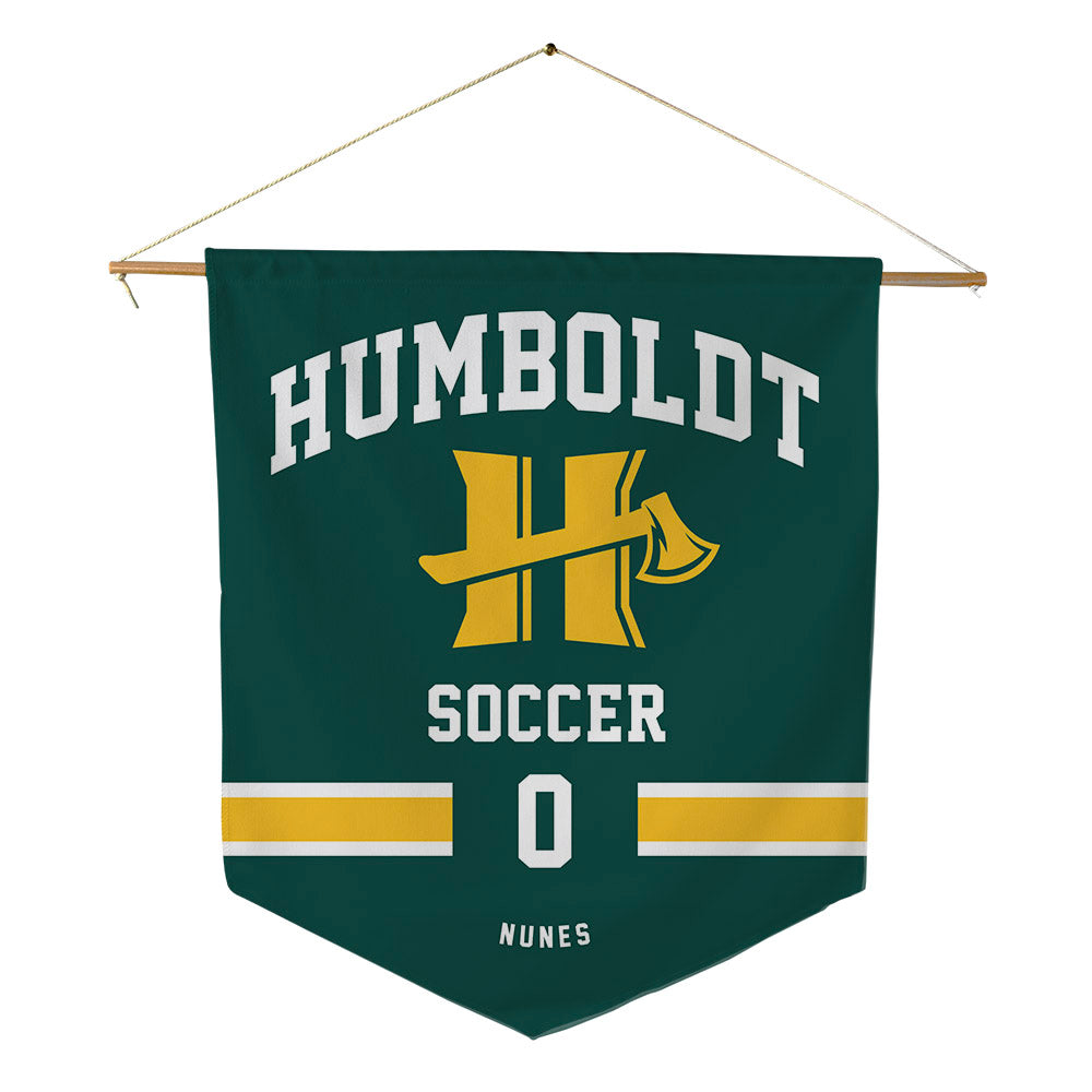 Humboldt State - NCAA Women's Soccer : Adea Nunes - Pennant - 18" x 21"-0