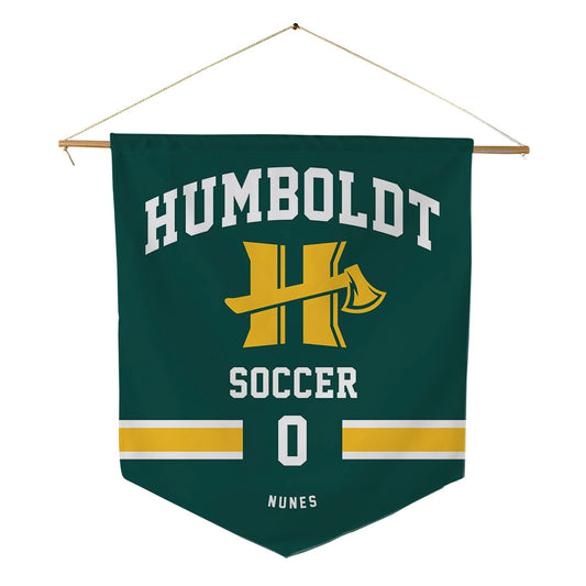 Humboldt State - NCAA Women's Soccer : Adea Nunes - Pennant - 18" x 21"-0