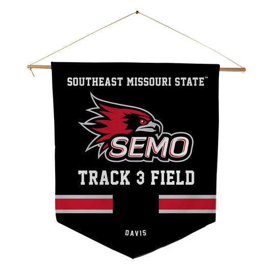 SEMO - NCAA Men's Track & Field : Jonas Davis - Pennant - 18" x 21"-0