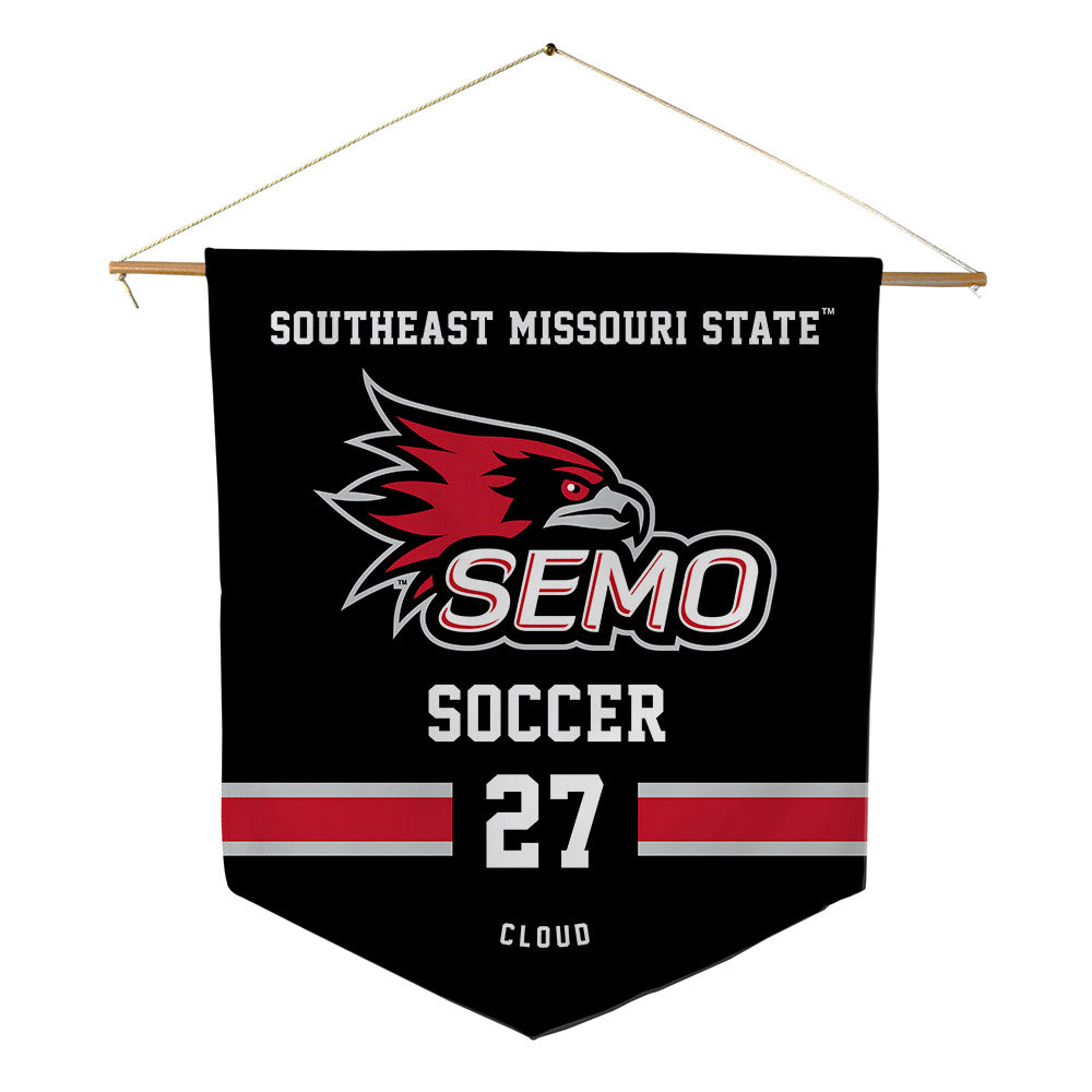 SEMO - NCAA Women's Soccer : Emma Cloud - Pennant - 18" x 21"-0