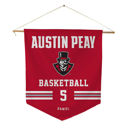 APSU - NCAA Men's Basketball : Javar Daniel - Pennant - 18" x 21"-0