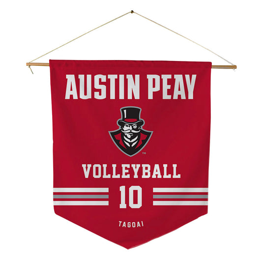 APSU - NCAA Women's Volleyball : Gianna Tagoai - Pennant - 18" x 21"-0
