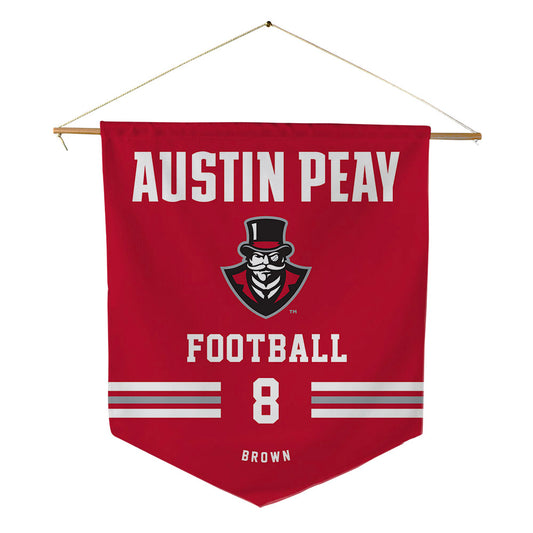 APSU - NCAA Football : Christopher Brown - Pennant - 18" x 21"-0