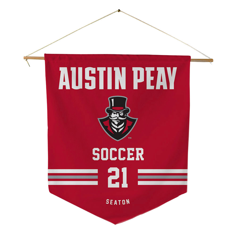 APSU - NCAA Women's Soccer : Jacee Seaton - Pennant - 18" x 21"-0