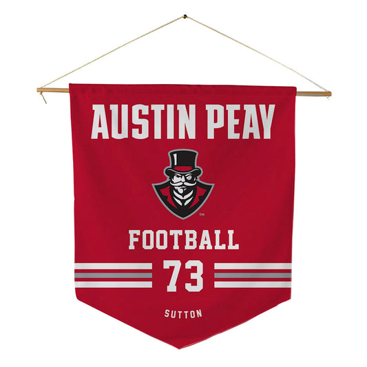 APSU - NCAA Football : Eli Sutton - Pennant - 18" x 21"-0