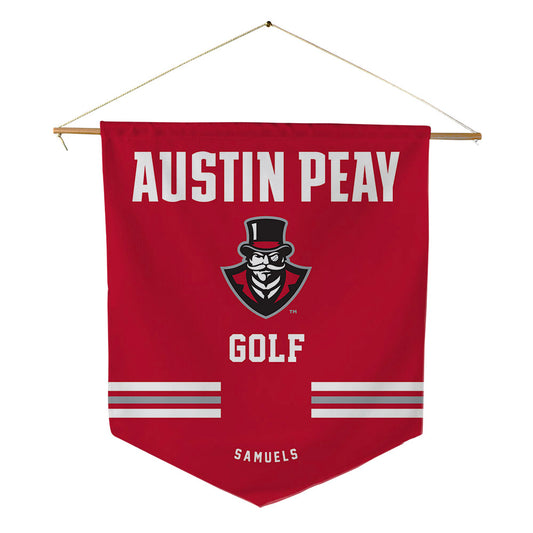 APSU - NCAA Men's Golf : Patton Samuels - Pennant - 18" x 21"-0