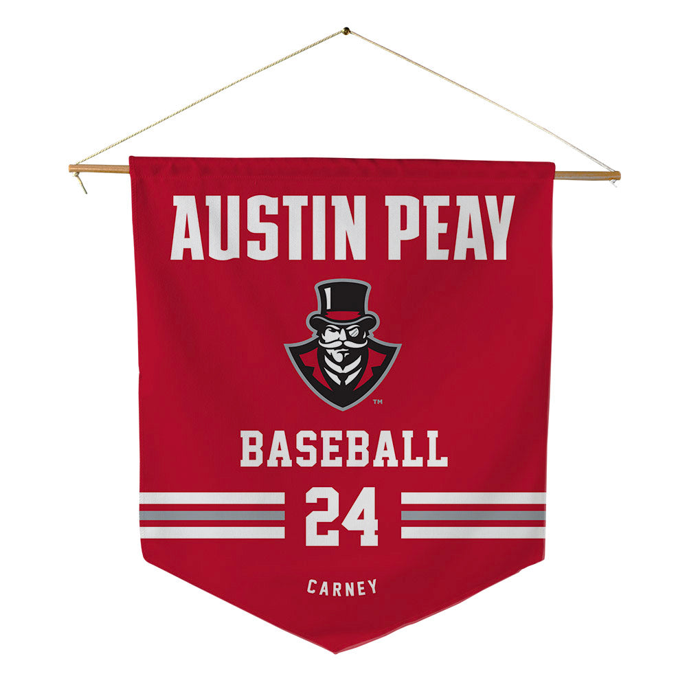 APSU - NCAA Baseball : Colin Carney - Pennant - 18" x 21"-0