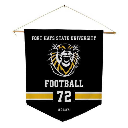 FHSU - NCAA Football : Mason Hogan - Pennant - 18" x 21"-0