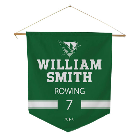HWS - NCAA Women's Rowing : Grace Jung - Pennant - 18" x 21"-0