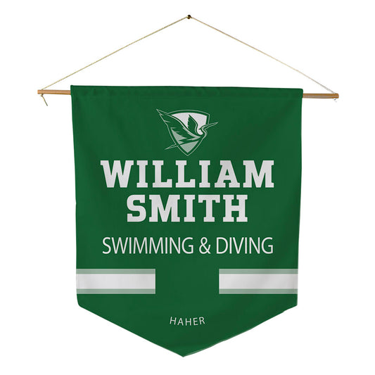 HWS - NCAA Women's Swimming & Diving : Emma Haher - Pennant - 18" x 21"-0