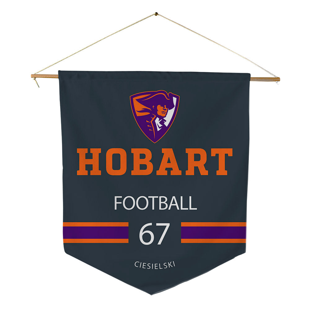 HWS - NCAA Football : Alexander Ciesielski - Pennant - 18" x 21"-0