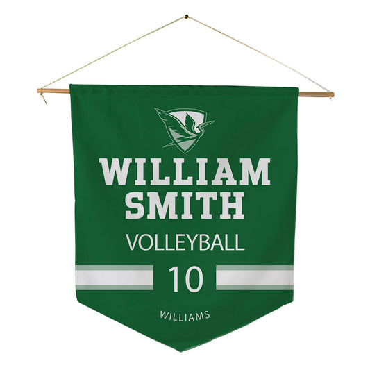 HWS - NCAA Women's Volleyball : Delainy Williams - Pennant - 18" x 21"-0