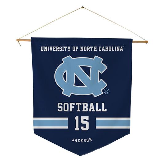 UNC - NCAA Softball : Grace Jackson - Pennant - 18" x 21"-0