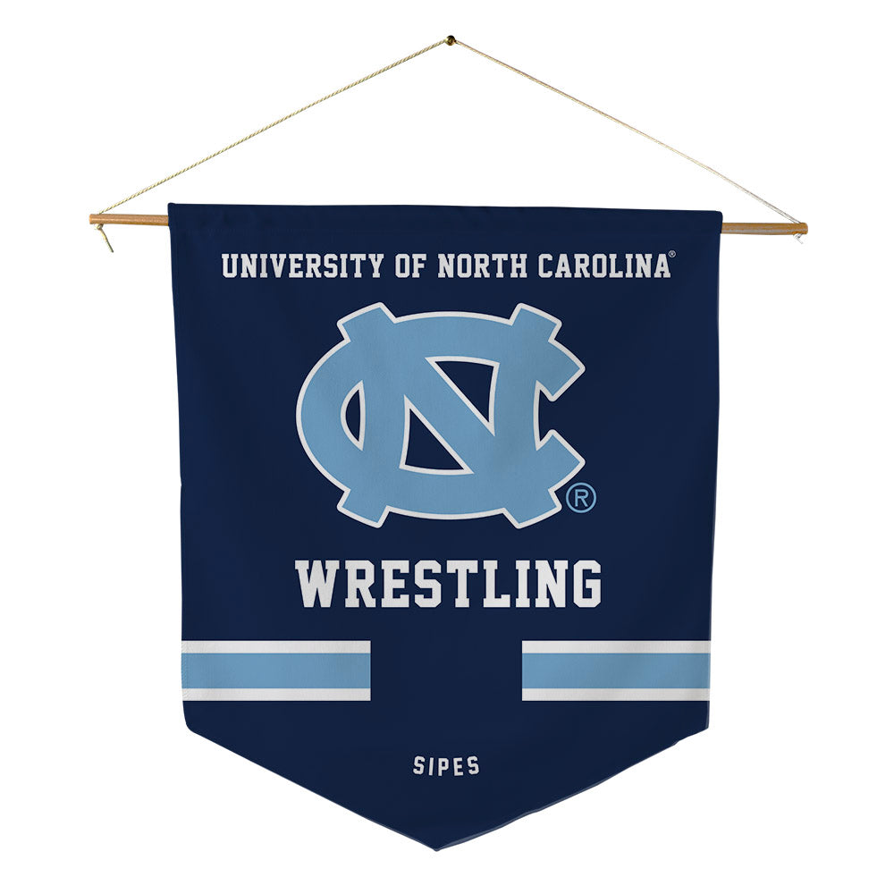 UNC - NCAA Wrestling : Luke Sipes - Pennant - 18" x 21"-0