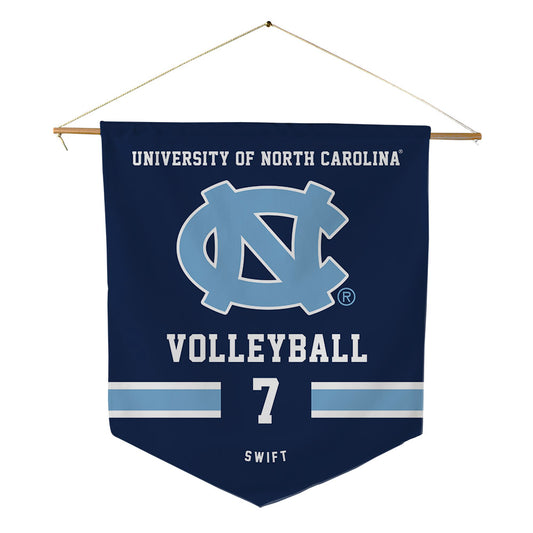 UNC - NCAA Women's Volleyball : Sadie Swift - Pennant - 18" x 21"-0