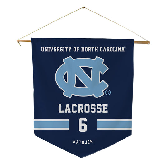 UNC - NCAA Women's Lacrosse : Charlotte Rathjen - Pennant - 18" x 21"-0