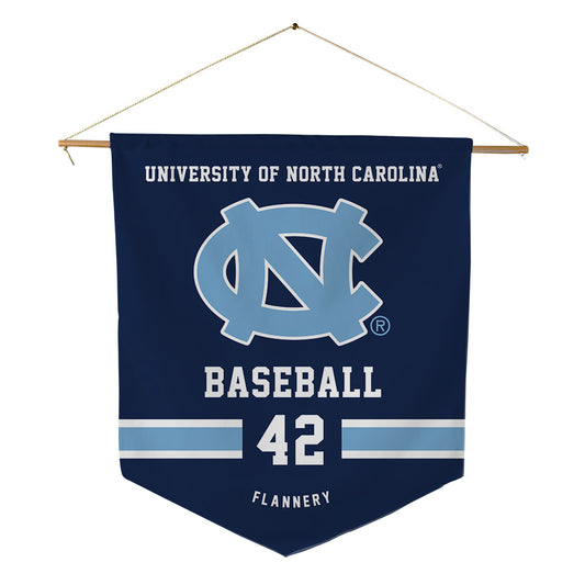 UNC - NCAA Baseball : Boston Flannery - Pennant - 18" x 21"-0